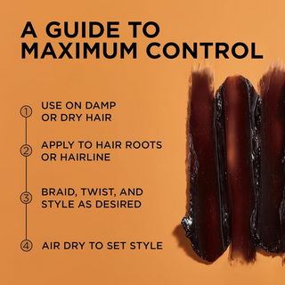 African Pride Black Castor Miracle Extra Hold Braid LOC & Twist Gel 227g- Smooth & Shine