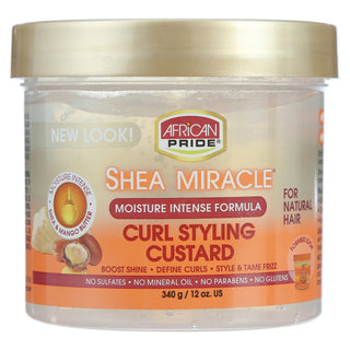 African Pride Shea Miracle Curl Styling Custard 340g/12oz