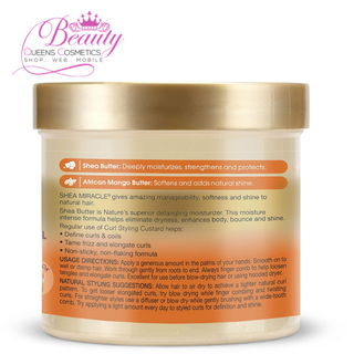 African Pride Shea Miracle Curl Styling Custard 340g/12oz