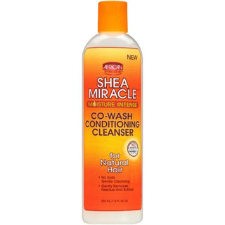 AFRICAN PRIDE SHEA MIRACLE CO-WASH CONDITIONING CLEANSER 355ML/12OZ