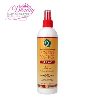 Perruque de contrôle d'essence africaine 3 en 1 Spray 12oz/355ml