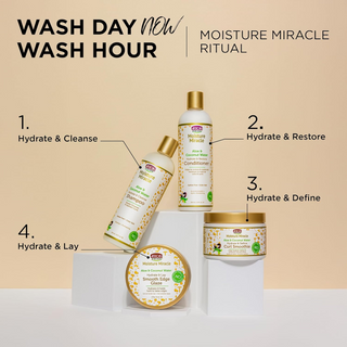 African Pride Aloe & Coconut Water Conditioner – 12oz Hydrate & Strengthen Curls