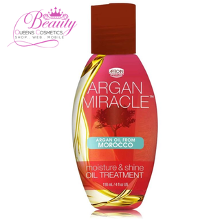 African Pride Argan Miracle Oil Treatment – 4oz Moisture & Shine for Healthy Hair