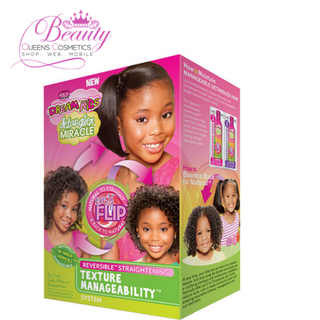 African Pride Dream Kids Detangler Miracle Reversible Straightening System - Manage & Smooth – 1 Application