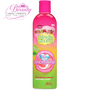 African Pride Dream Kids Miracle Anti-Reversion Conditioner – 12oz Smooth & Detangle