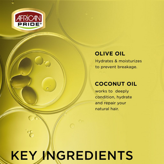 African Pride Dream Kids Olive Miracle Leave-In Conditioner- Moisturize & Control – 15oz