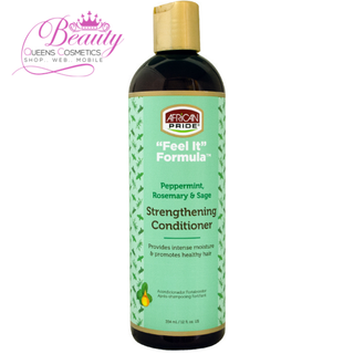 African Pride Feel It Formula Peppermint & Rosemary Strengthening Conditioner – 12oz
