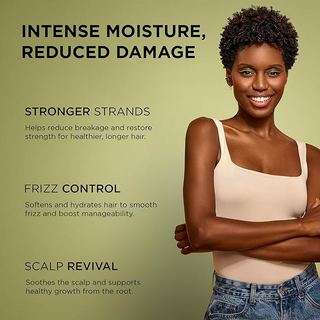 African Pride Feel It Formula Strengthening Leave-In Conditioner – 12oz Growth & Frizz Control