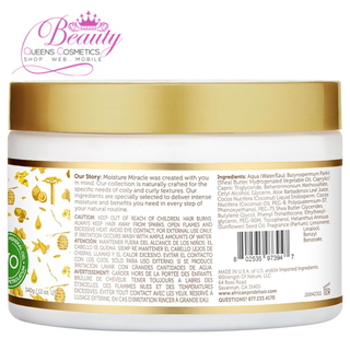 African Pride Aloe & Coconut Water Curl Smoothie – 12oz Hydrate & Define Curls