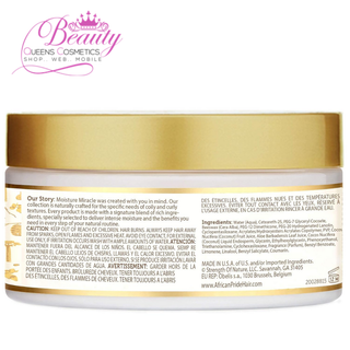 African Pride Moisture Miracle Aloe & Coconut Water Maximum Hold Edge Styling Wax-6oz