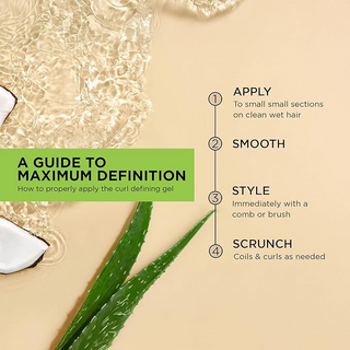 African Pride Moisture Miracle Hydrate & Hold Curl Defining Gel with Aloe & Coconut Water 18oz