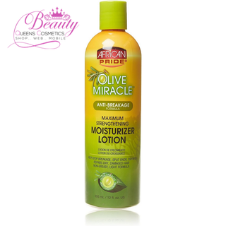 African Pride Olive Miracle Anti-Breakage Daily Hydration Oil Moisturizer Lotion 355ml 12oz