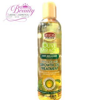 African Pride Olive Miracle Anti-Breakage Growth Oil – 237ml Olive & Tea Tree