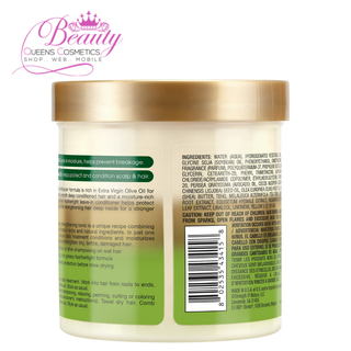 African Pride Olive Miracle Anti-Breakage Formula Leave-In Conditioner- Strengthen & Repair Hair – 15oz