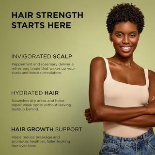 African Pride Peppermint, Rosemary & Sage Strengthening Oil 118ml- Growth & Scalp Care