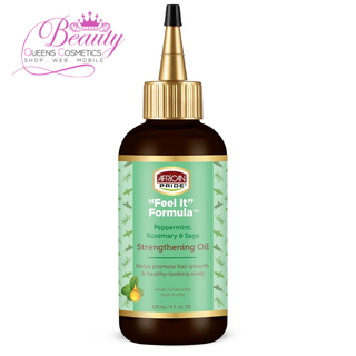 African Pride Peppermint, Rosemary & Sage Strengthening Oil 118ml- Growth & Scalp Care
