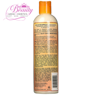 African Pride Shea Butter Miracle Silky Hair Moisturizer – 355ml Hydrate & Define