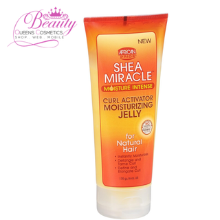 African Pride Shea Miracle Curl Activator Jelly 170g- Define & Hydrate Natural Curls