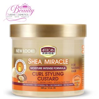 African Pride Shea Miracle Curl Styling Custard 340g/12oz