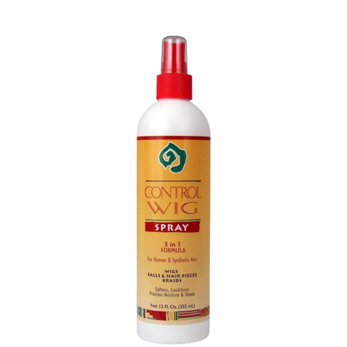 African Essence Control Wig 3-in-1 Spray 355ml | Wig Shine & Care