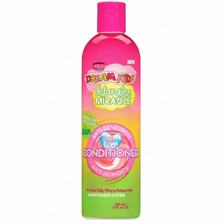 African Pride Dream Kids miracle anti reversion conditioner 12oz for smooth detangling and soft manageable kids hair