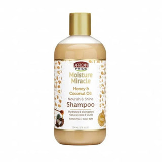 african pride honey coconut oil shampoo 354ml for hydrating cleansing smooth soft healthy hair