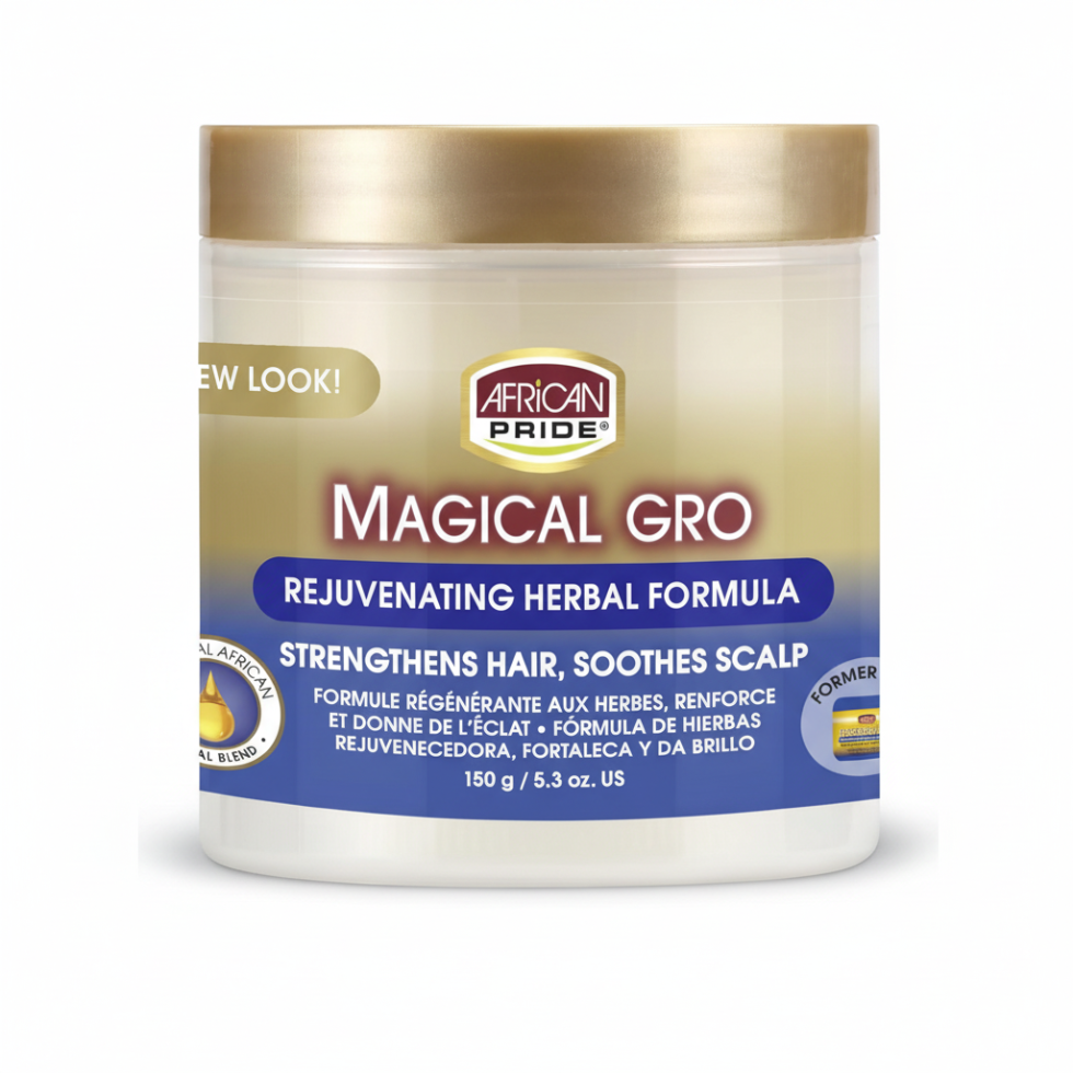 African Pride Magical Gro maximum herbal strength 5.3oz for nourishing scalp and supporting healthy hair growth care