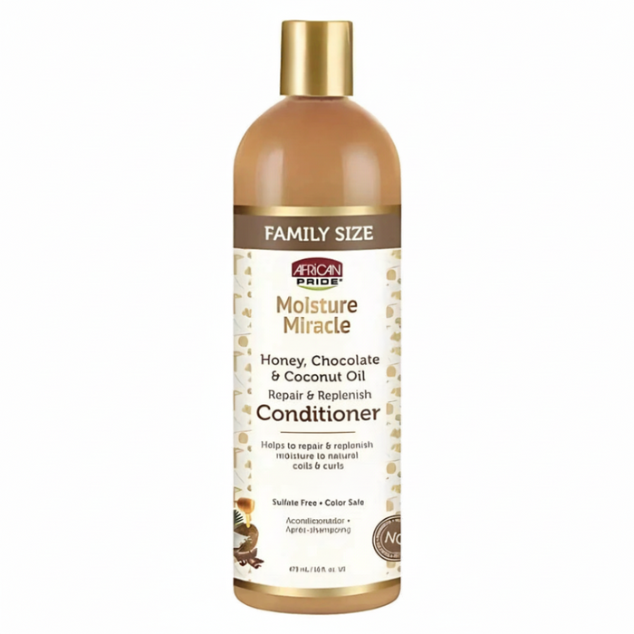 African Pride Moisture Miracle Repair Conditioner 473ml | Hydrate & Strengthen Hair