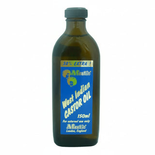 Afrotic West Indian Castor Oil 150ml nourishing hair and scalp oil for moisture shine softness and healthy looking textured hair care routine
