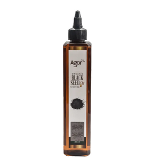 Agor organic black seed oil 250ml cold pressed nigella sativa oil for hair strength skin nourishment and natural care