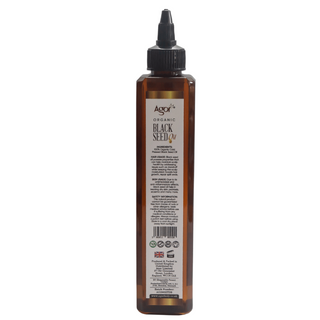 agor organic black seed oil 250ml cold pressed nigella sativa natural hair and skin nourishing herbal oil for hydration and care