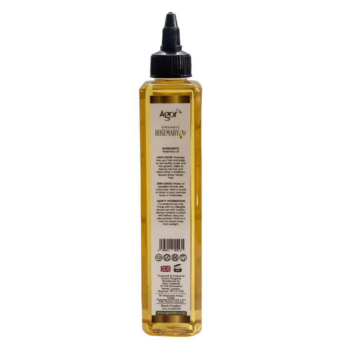 Agor Organic Black Seed Oil 250ml multi purpose bottle for hair and body repair and nourishment.