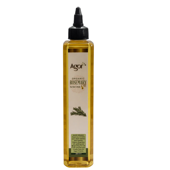 Agor Organic Black Seed Oil 250ml multi purpose bottle for hair and body repair and nourishment.