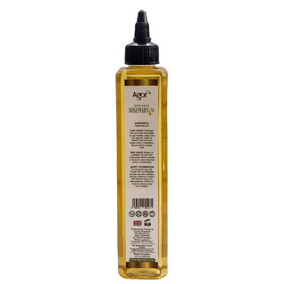 agor organic rosemary oil 250ml natural hair and body oil for scalp nourishment hair growth and skin rejuvenation
