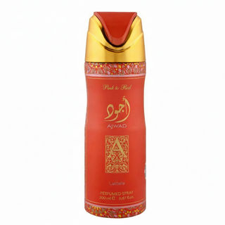Ajwad Pink body spray 200ml sweet fruity floral musky unisex perfume by Lattafa

