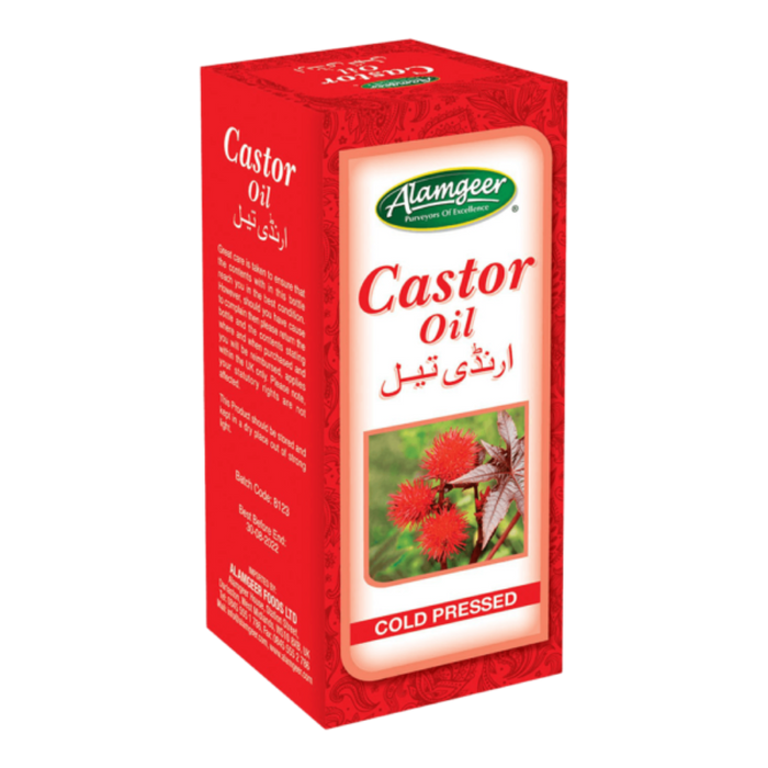 Alamgeer Castor Oil 100ml | Hair Growth & Deep Nourishing Skin Care Oil