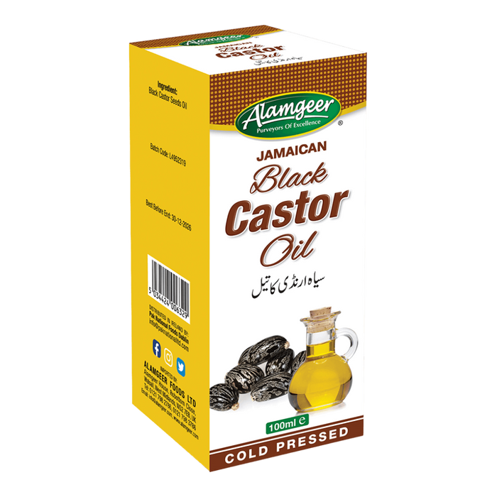Alamgeer Jamaican Black Castor Oil 100ml | Hair Growth & Skin Care Oil