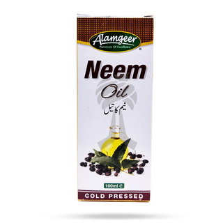 alamgeer neem oil 100ml for dandruff control scalp care and skin purification