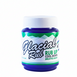 Alcolado glacial rub menthol chest balm for cough congestion and muscle pain relief