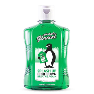 Alcolado glacial splash menthol lotion 250ml for cooling relief and long lasting freshness