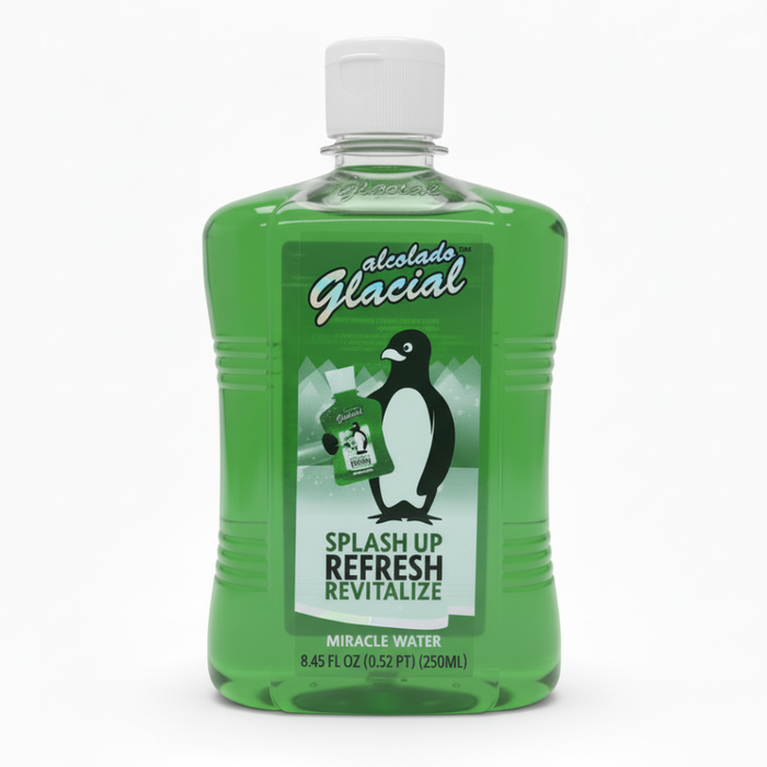 Alcolado Glacial Splash 250ml | Cooling Menthol Body Splash & Refreshing Mist