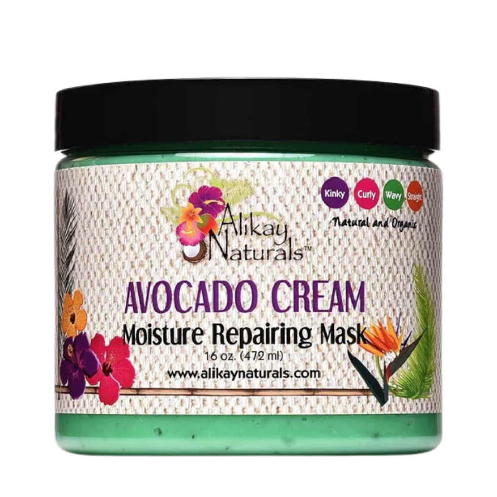 alikay naturals avocado moisture repairing mask 8oz for deep nourish repair smooth healthy hair