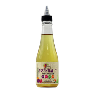 alikay naturals essential 17 hair growth oil 8oz for scalp nourishment hair growth strength shine