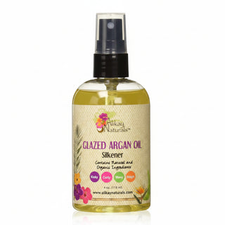Alikay Naturals argan hair silk for smooth shiny frizz free hair protection