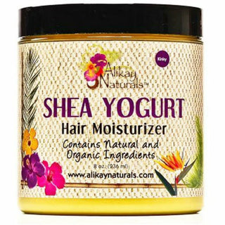 Alikay Naturals shea yogurt hair moisturizer for curl definition and frizz control