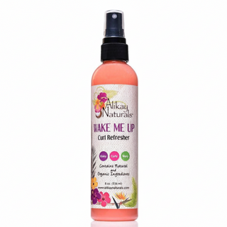 alikay naturals wake me up curl refresher 8oz for refreshing defining curls and frizz control