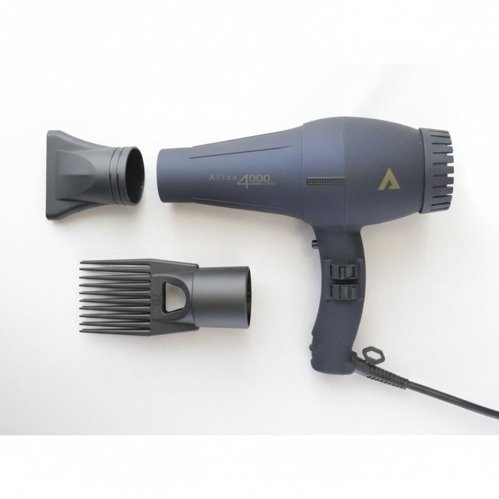 Aliza 4000 ionic hair dryer reduces frizz and delivers fast salon-quality drying