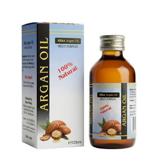 Aliza argan oil nourishes hair and skin for shine softness and smooth healthy glow