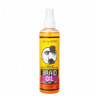 AllDay Locks braid oil 8oz moisturizing scalp and braid care for healthy hair