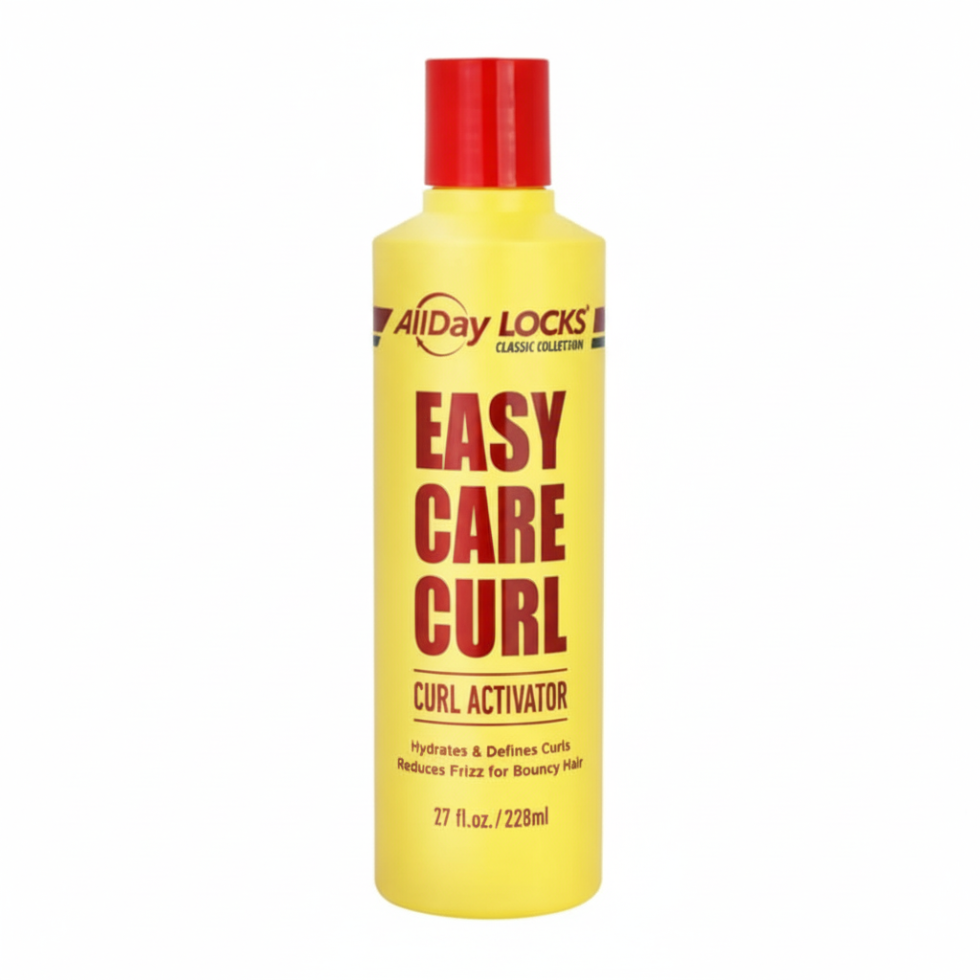 Allday locks curl activator hydrating curl definer moisturizer for soft defined curls